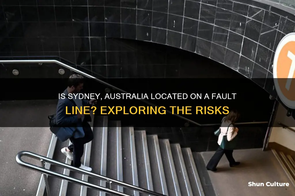 is australia sydney located on a fault line