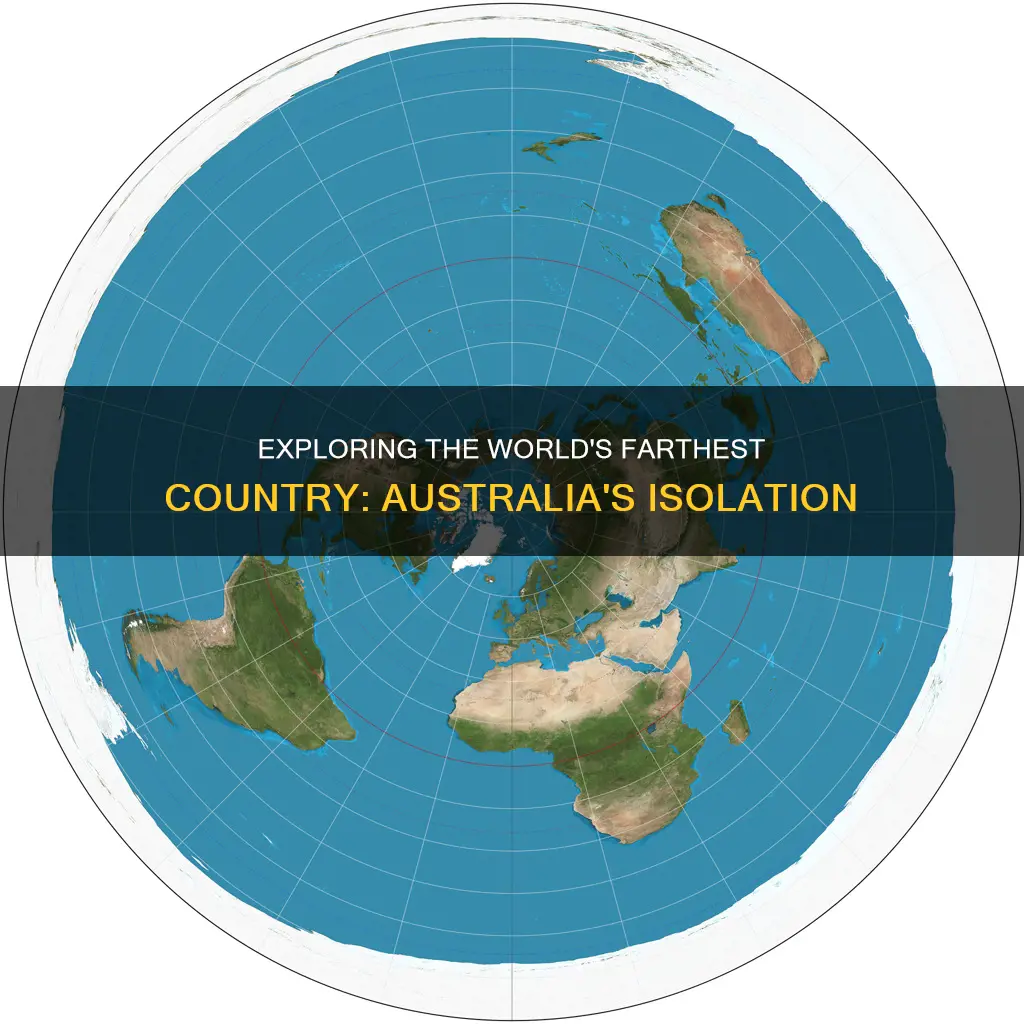 is australia the farthest country in the world