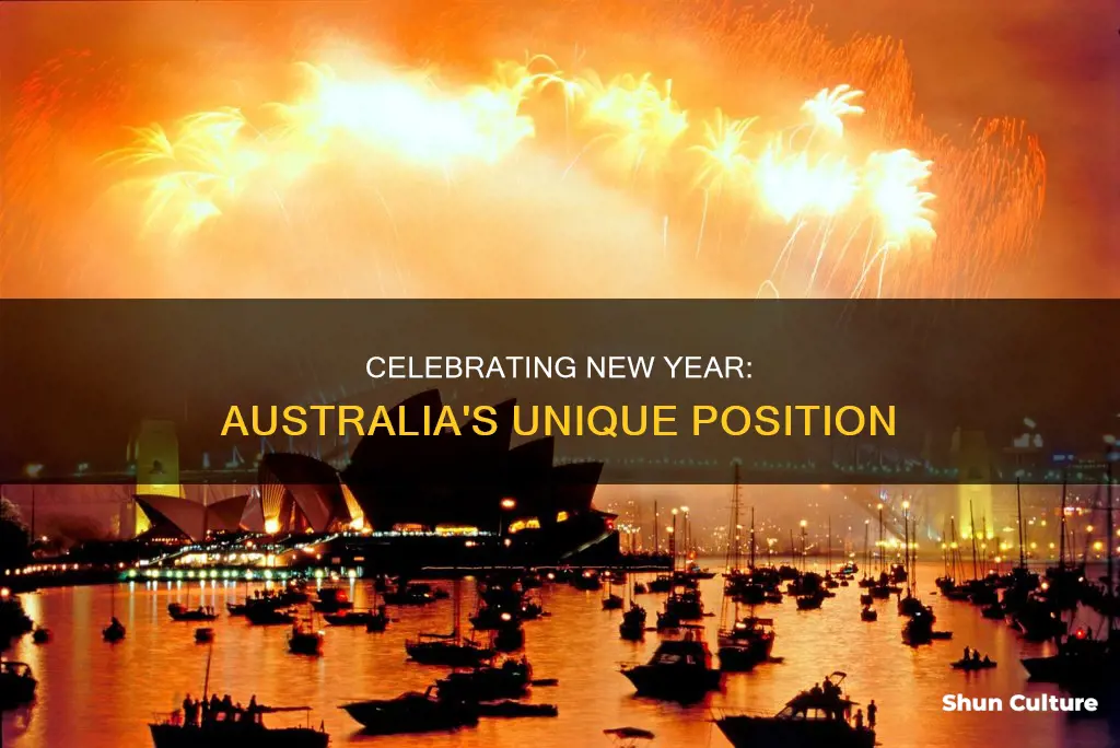 is australia the first country to celebrate new year