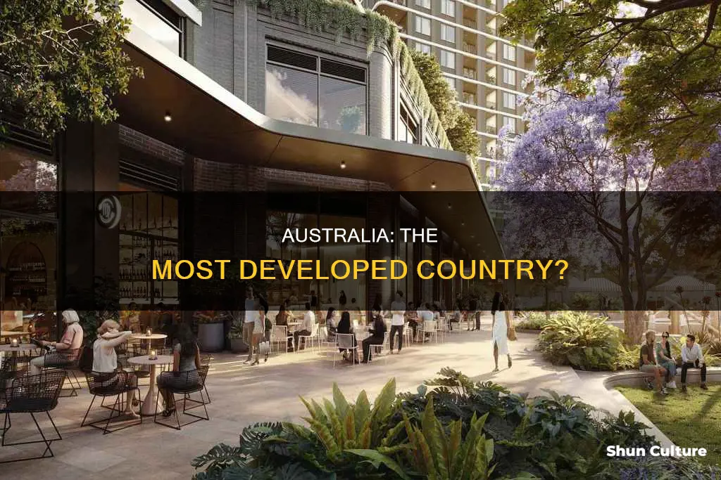 is australia the most developed country