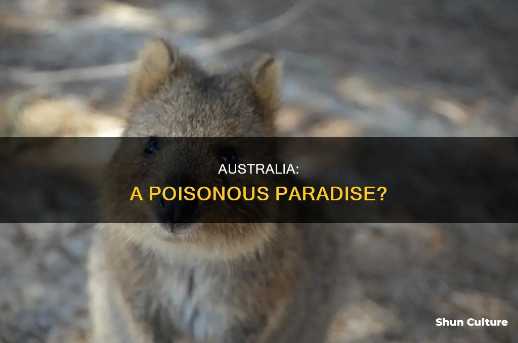 is australia the most poisonous country