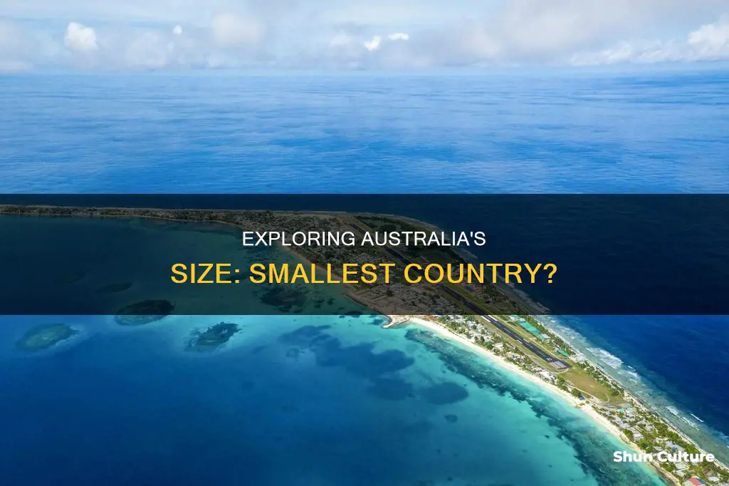 is australia the smallest country in the world