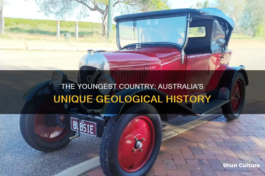 is australia the youngest country