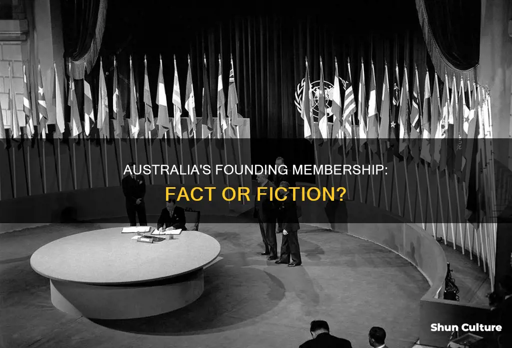 is australia un founding member