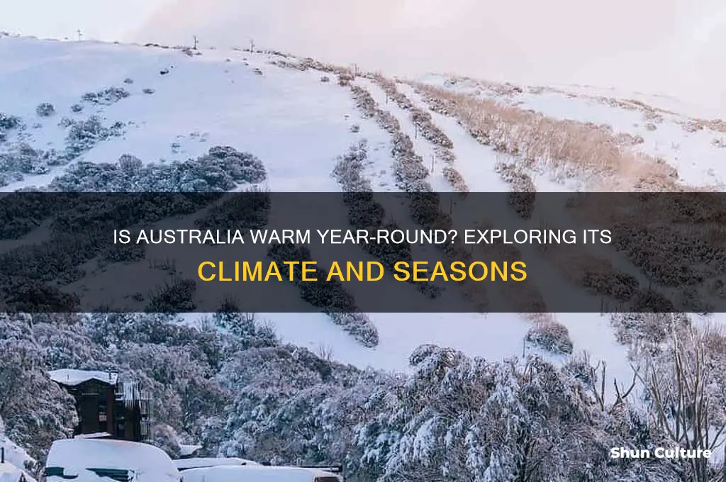 is australia warm year round
