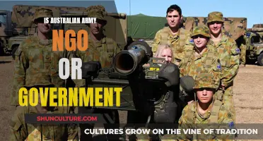 Australian Army: Government or NGO?