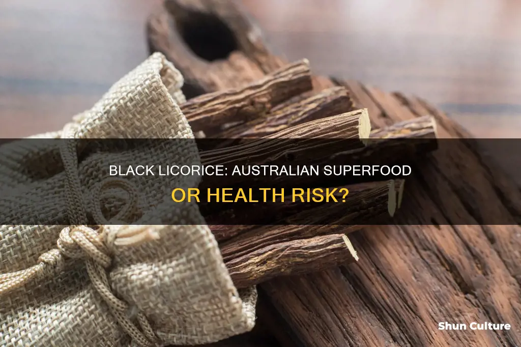 is australian black licorice good for you