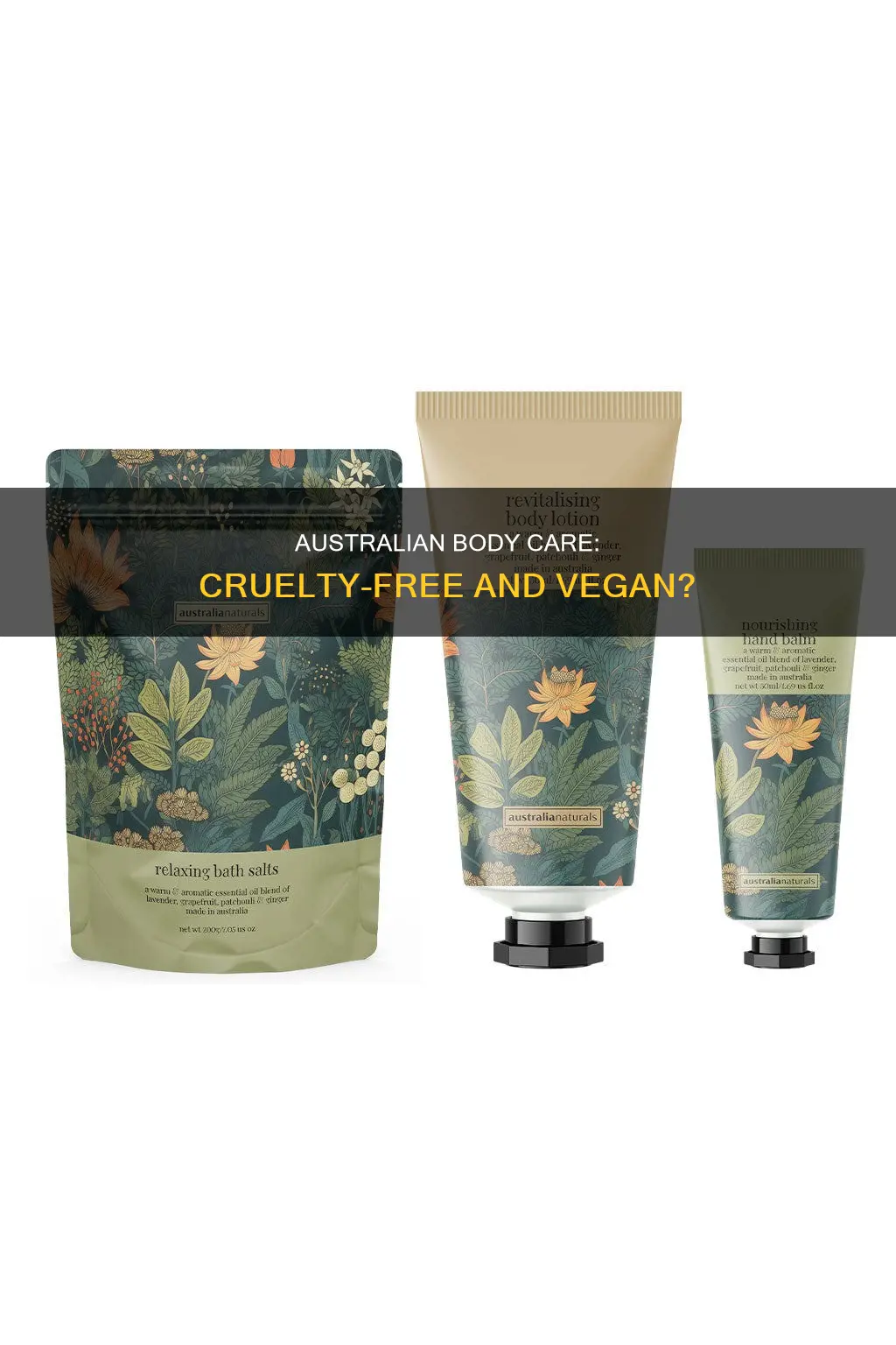 is australian body care cruelty free