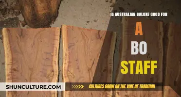 Buloke Timber for Bo Staff: Australian Strength