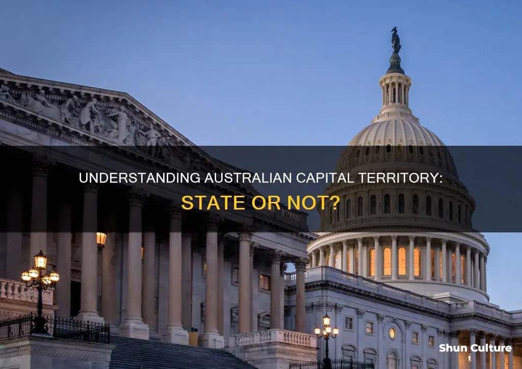 is australian capital territory a state