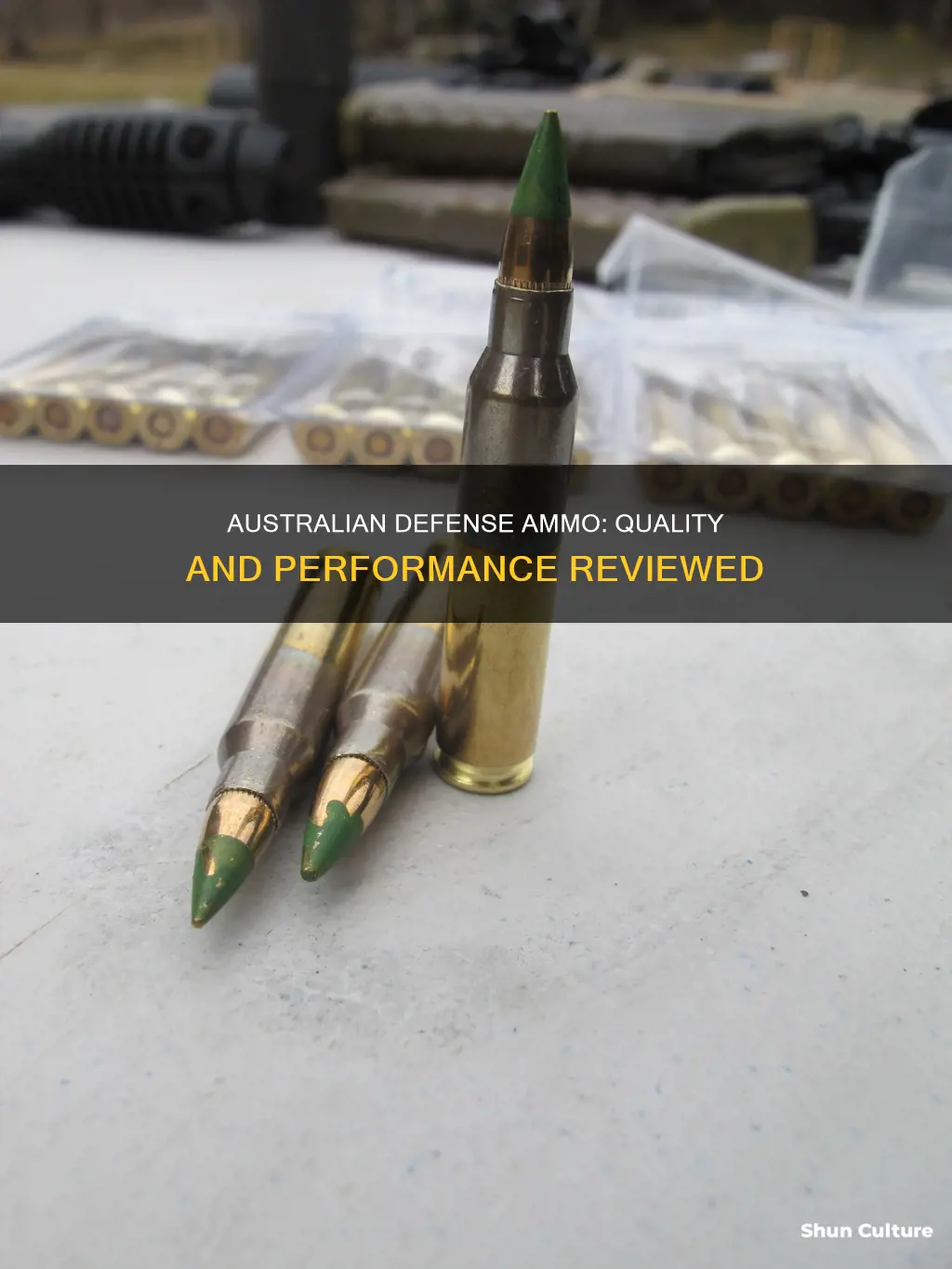 is australian defense ammo any good