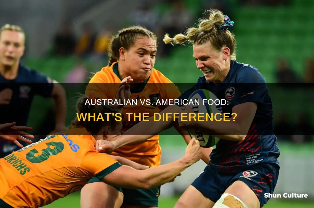 is australian food like us food