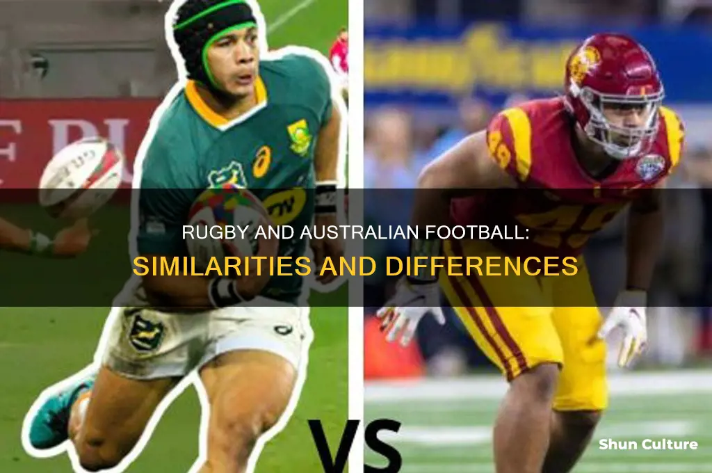 is australian football like rugby
