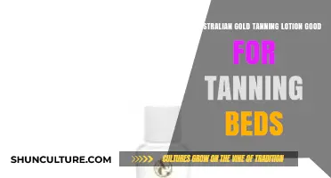 Australian Gold Tanning Lotion: Safe for Beds?