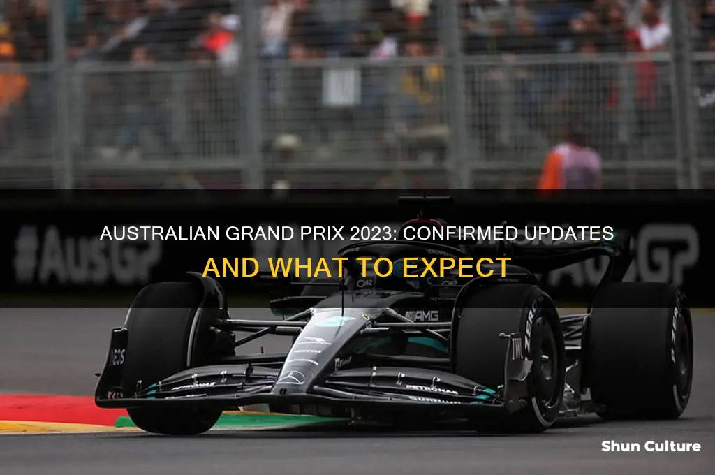 is australian grand prix going ahead