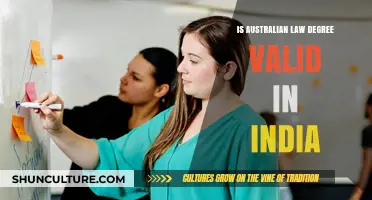 Australian Law Degree: Valid in India?