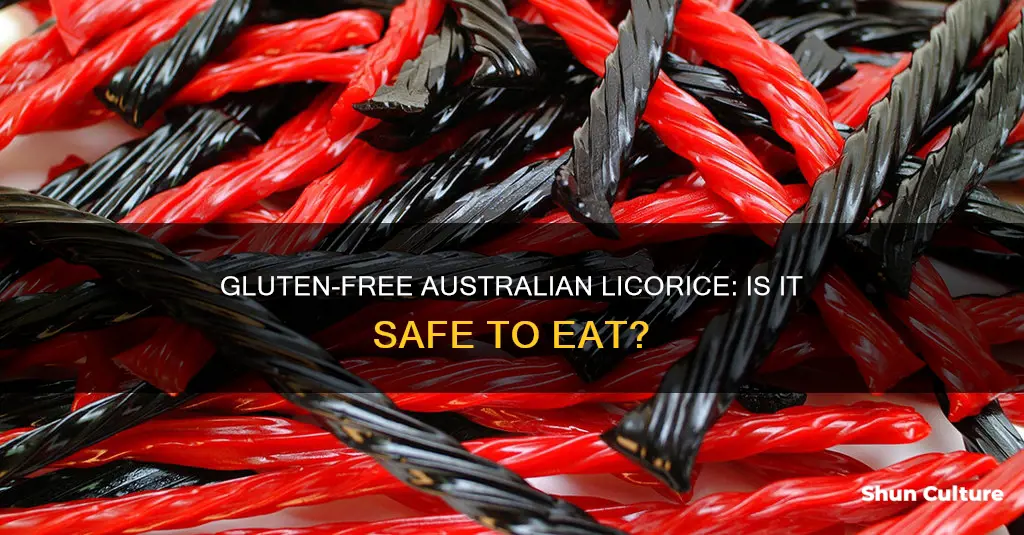 is australian licorice gluten free