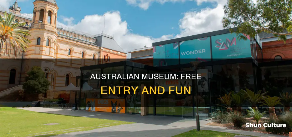 is australian museum free