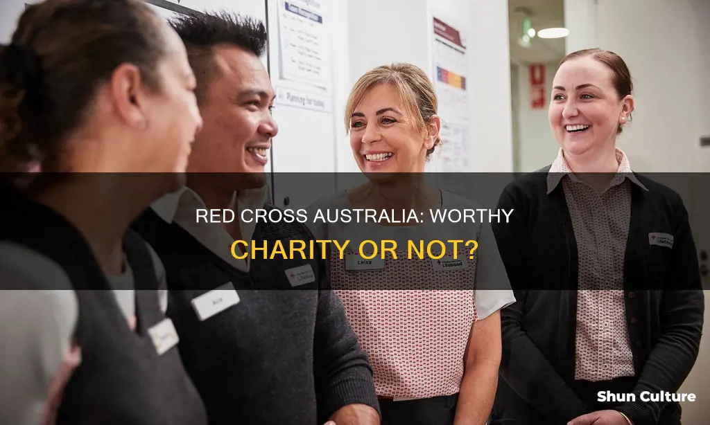 is australian red cross a good charity