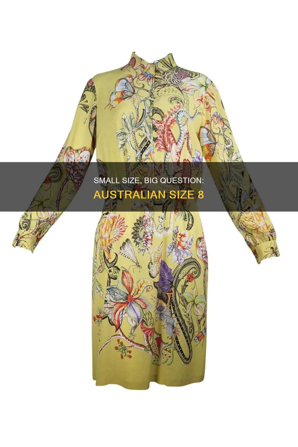 is australian size 8 a small