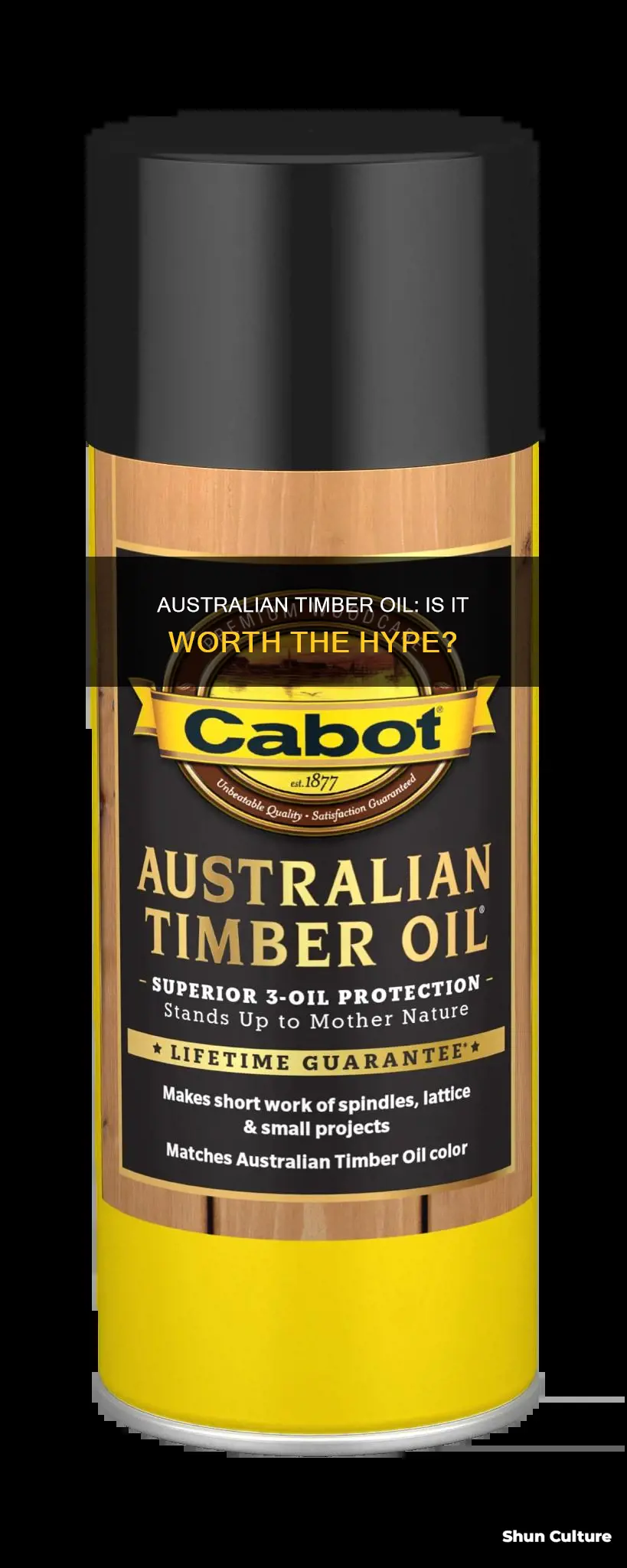 is australian timber oil any good