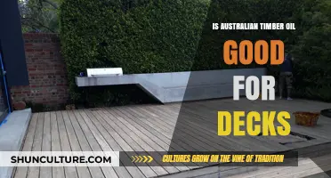 Australian Timber Oil: Best for Decks?