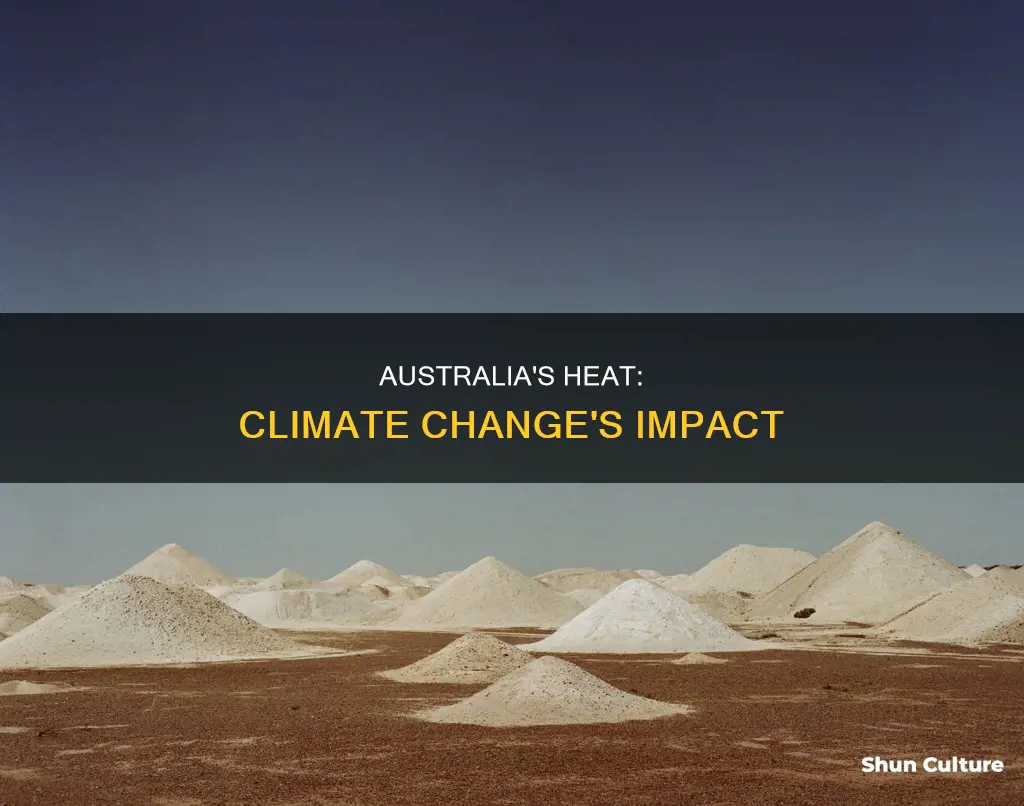 is australias heat related to climate change