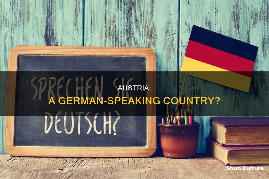 is austria a german speaking country