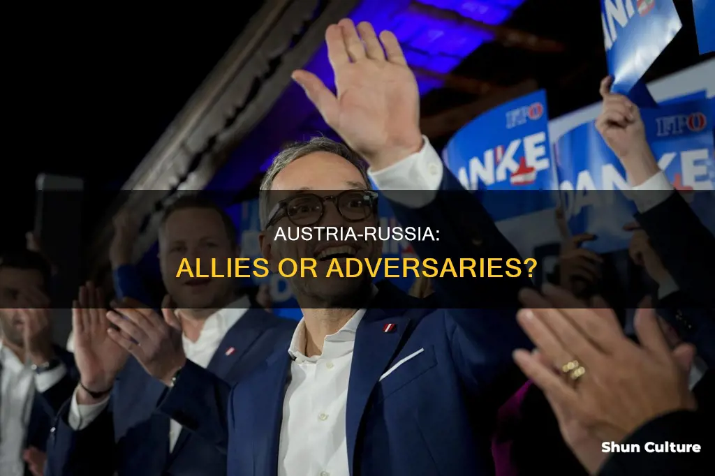 is austria allied with russia