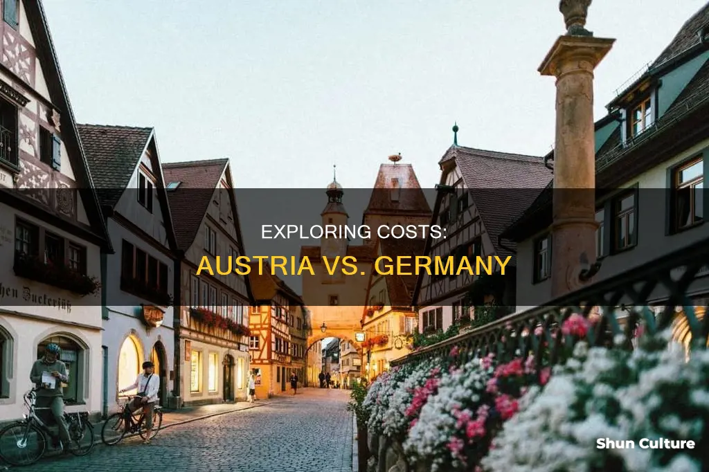 is austria cheaper than germany