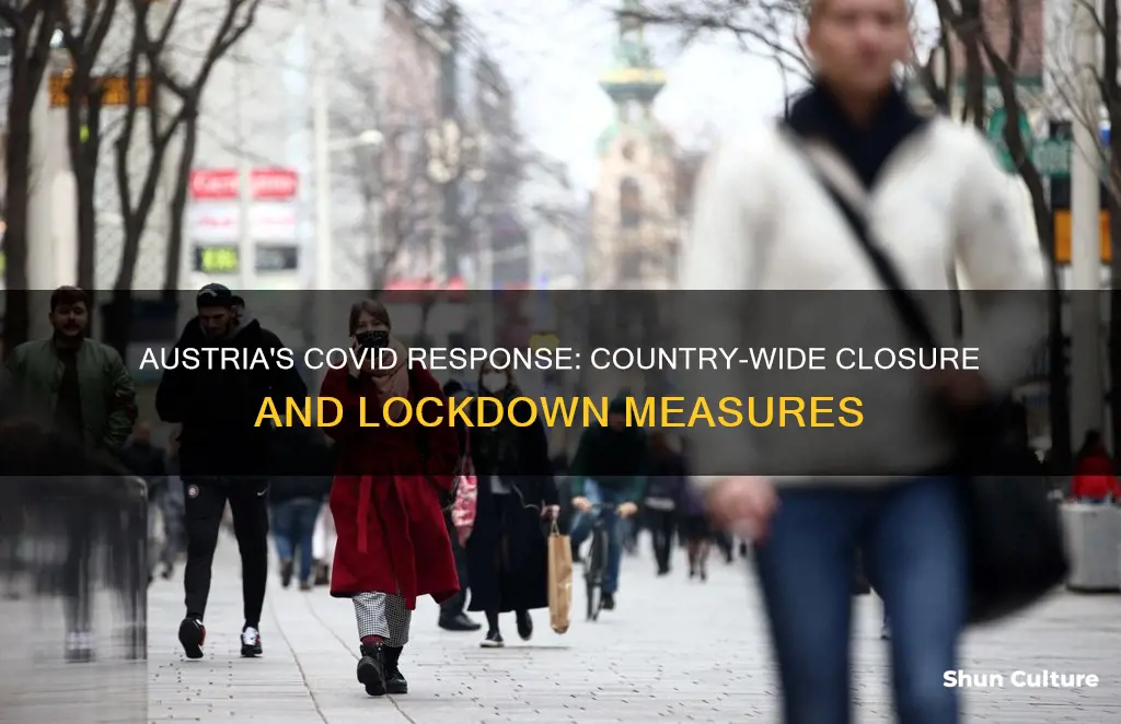 is austria closed due to covid