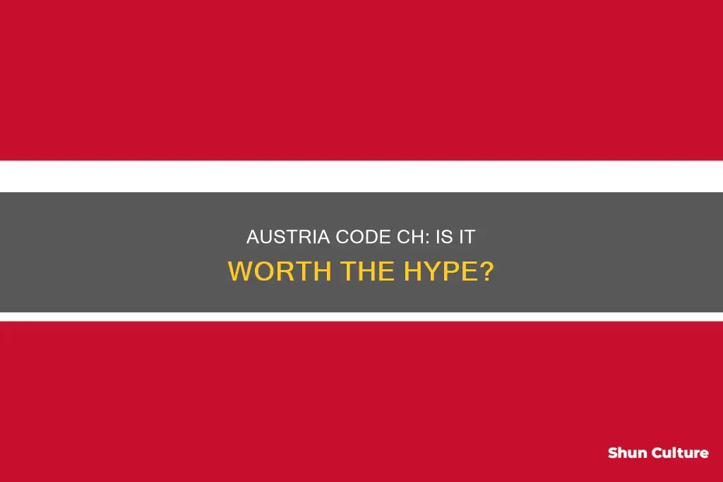 is austria code ch