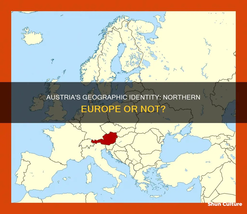 is austria considered northern europe