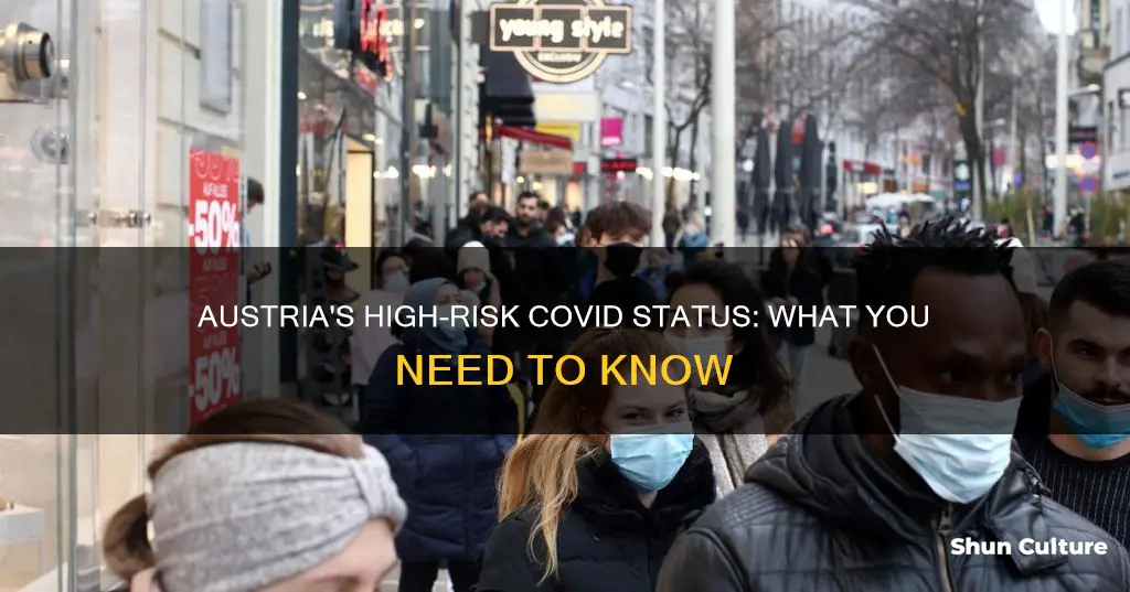 is austria high risk covid