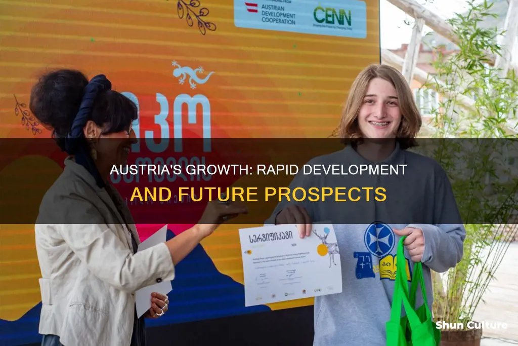 is austria in rapid growth