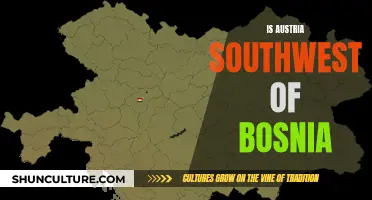 Austria's Location in Relation to Bosnia: Southwest or Not?