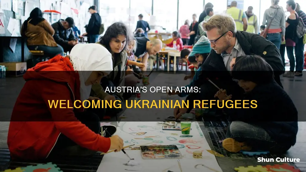 is austria taking ukrainian refugees