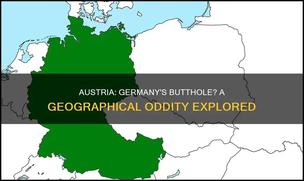 is austria the butthole of germany