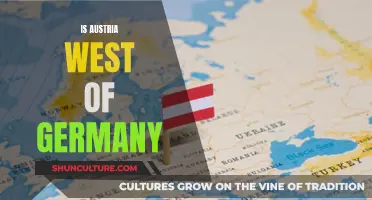 Austria's Location: West of Germany?