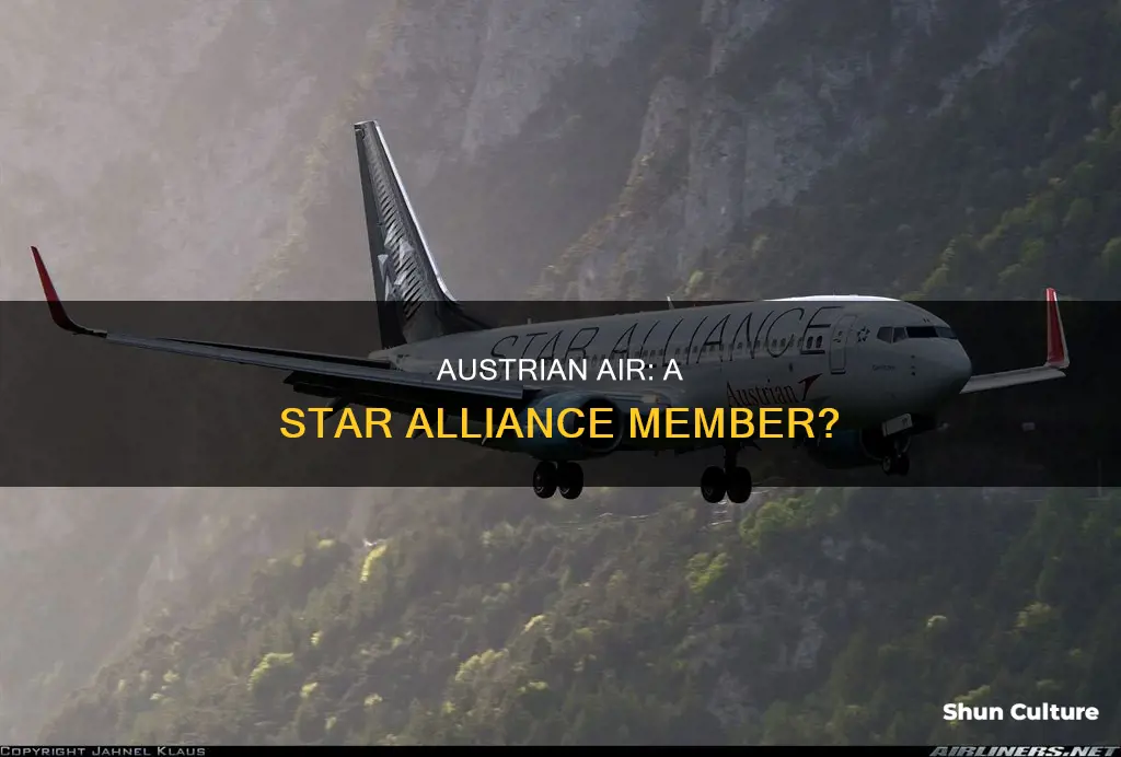 is austrian air part of star alliance