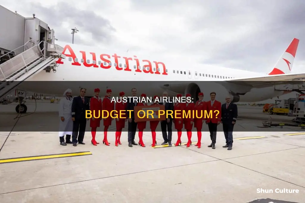 is austrian airlines a budget airline