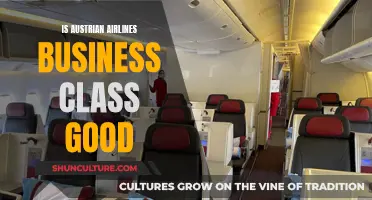 Austrian Airlines Business Class: A Good Choice?