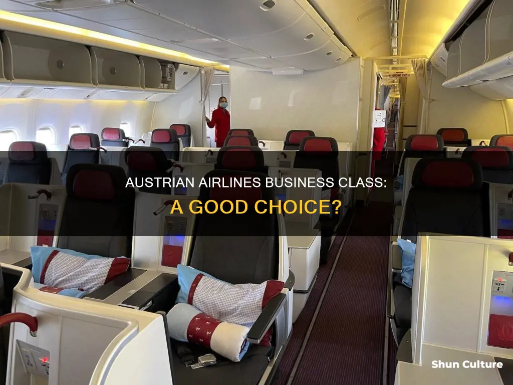 is austrian airlines business class good