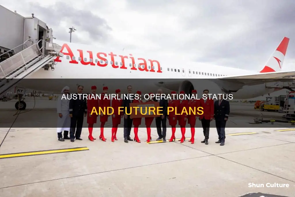 is austrian airlines operating