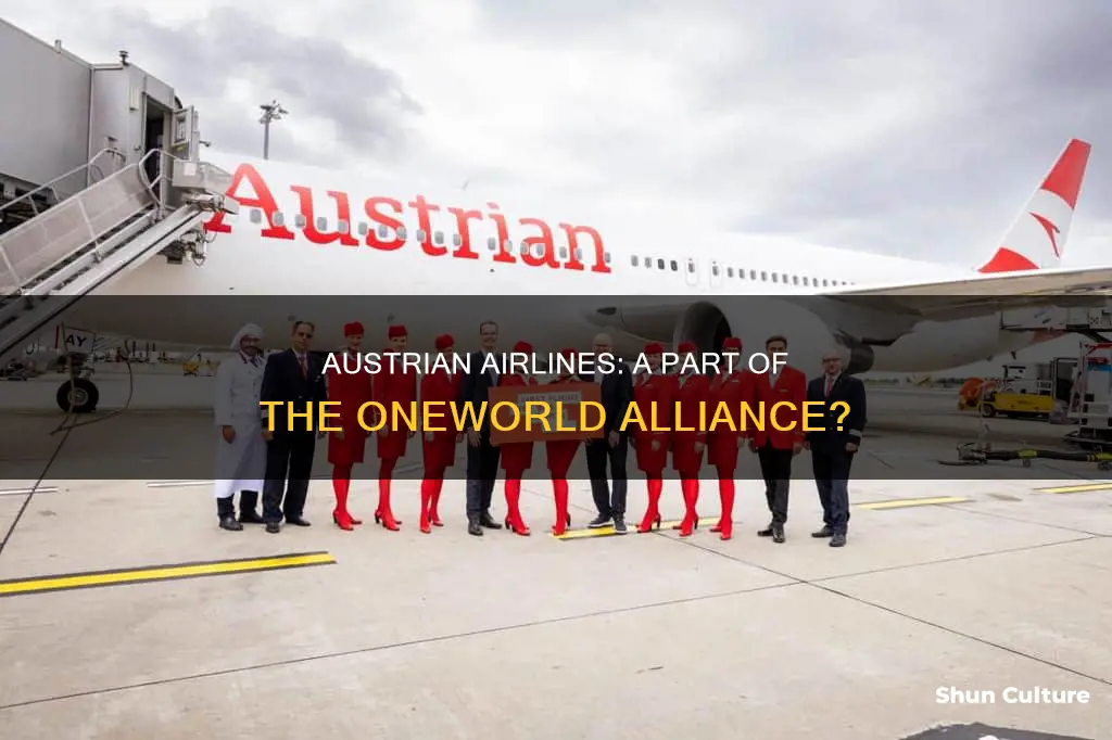 is austrian airlines part of oneworld