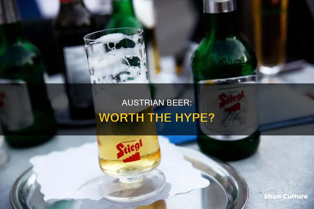 is austrian beer good