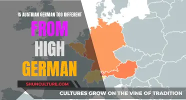 Germanic Differences: Austrian vs High German