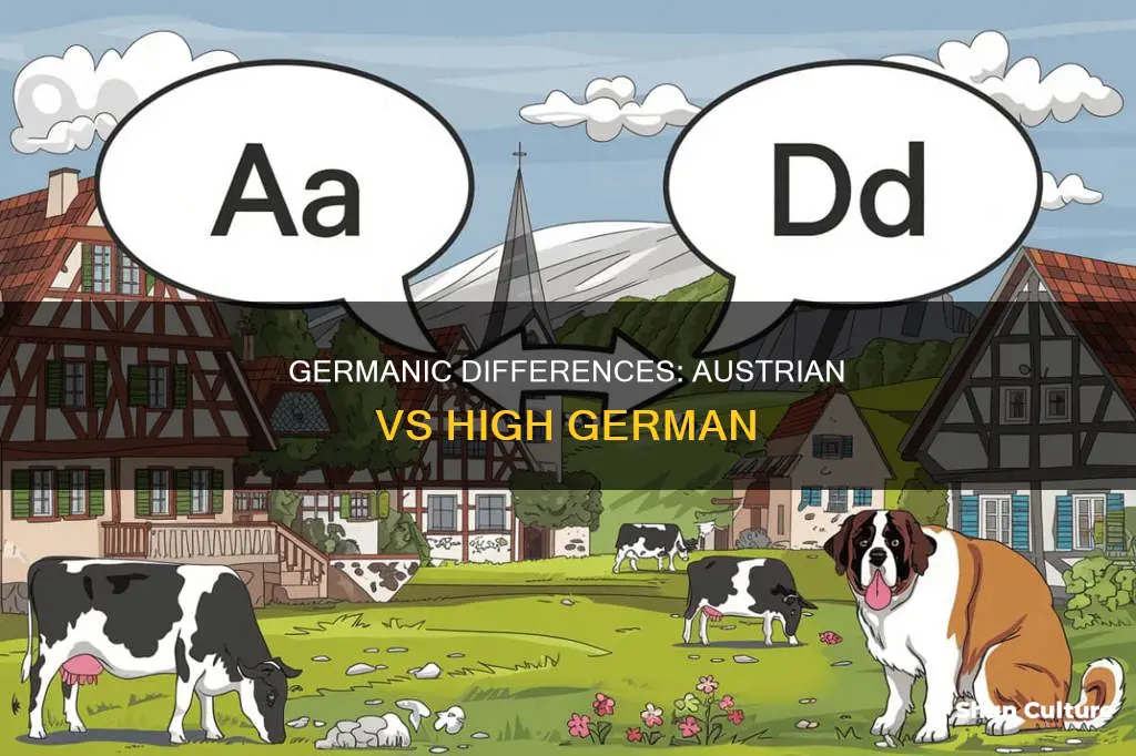 is austrian german too different from high german