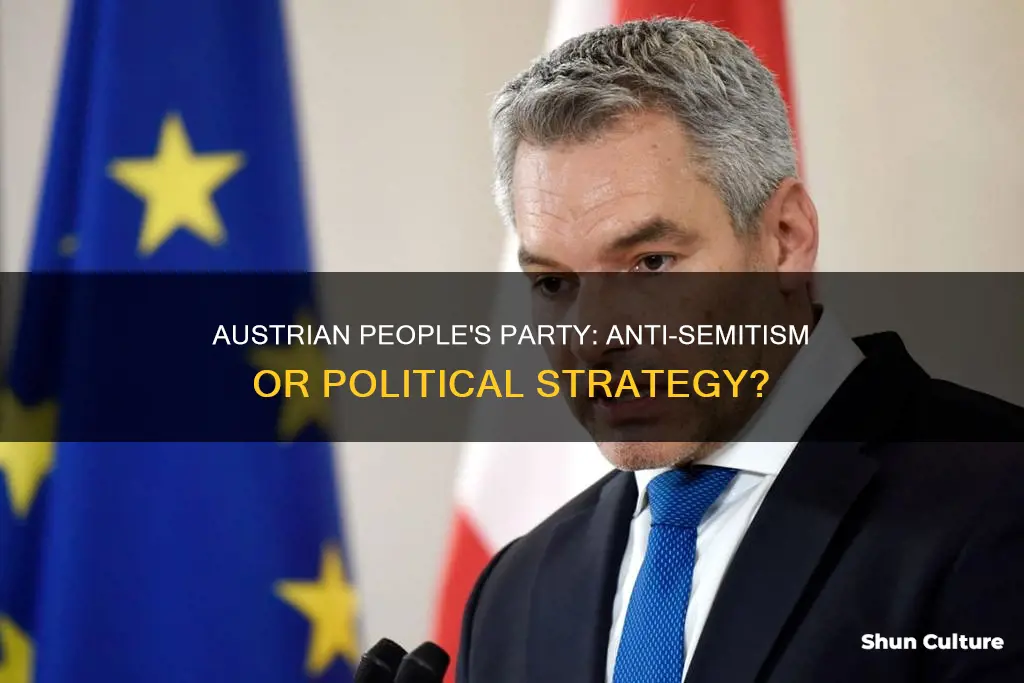 is austrian peoples party anti-semitic