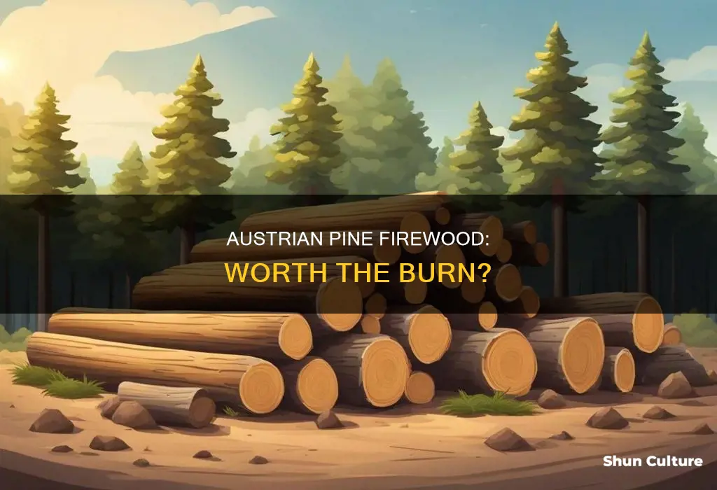 is austrian pine good firewood